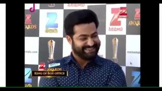 Jr Ntr speech at Zee Cinema Awards (king of box office)