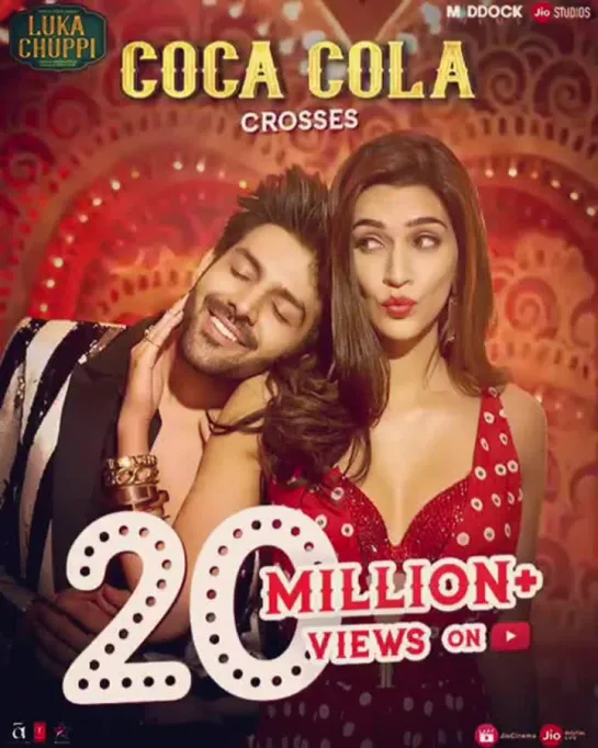 Luka Chuppi: Coca Cola - 20 million+ views on YouTube