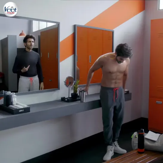 Kartik Aaryan x Veet Men India