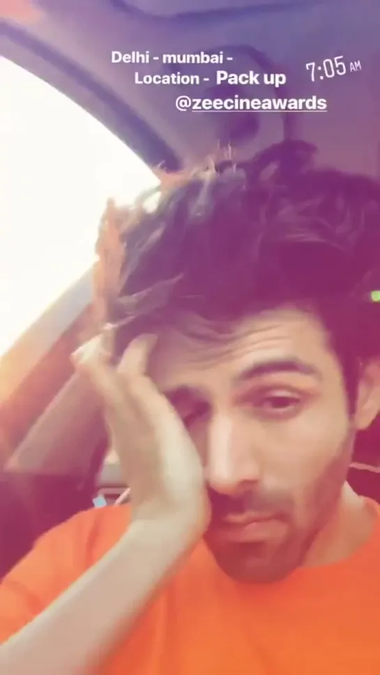 InstaStory@kartikaaryan