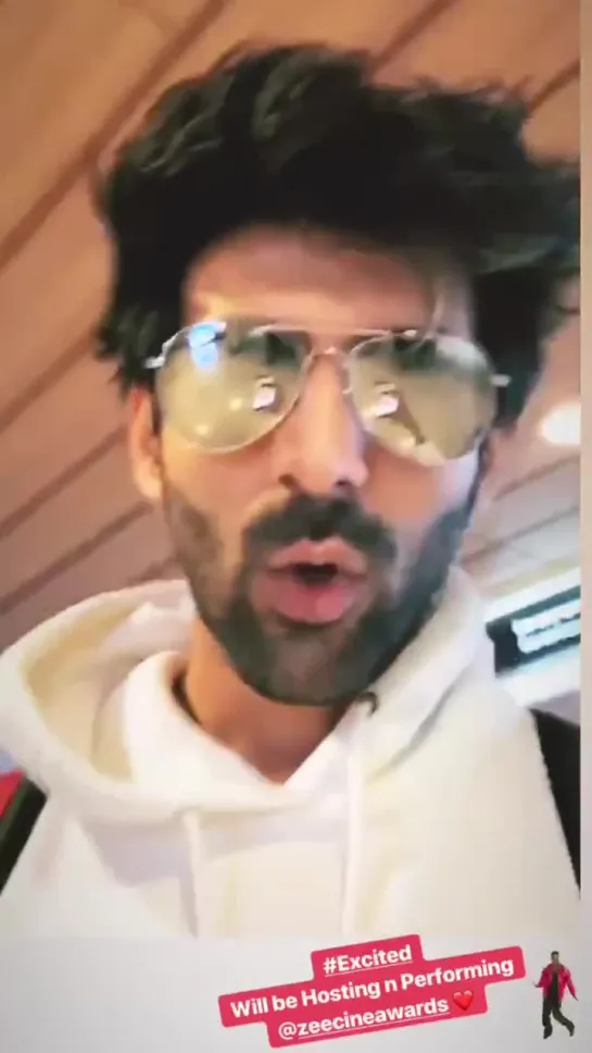 InstaStory@kartikaaryan