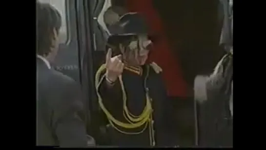 Michael Jackson special visit Bucharest 1992 - Rare