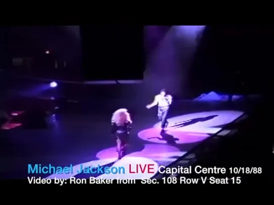 Michael performs "I Just Can't Stop Loving You"