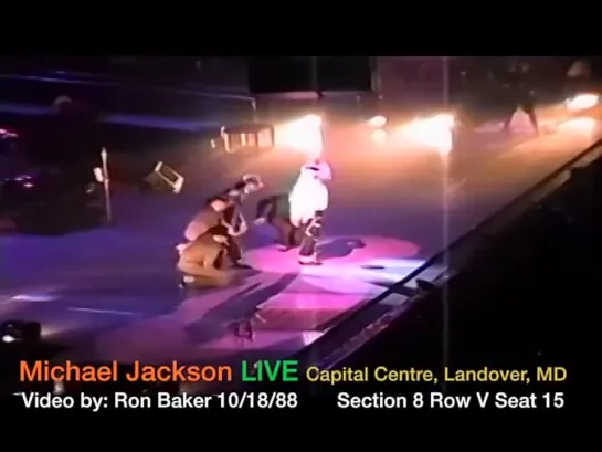 Michael Jackson LIVE at the Capital Center October 18, 1988