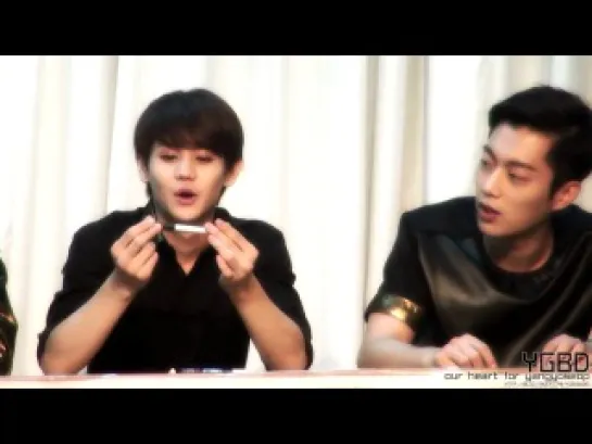 [FANCAM 130804 ] Yoseob and his magic trick