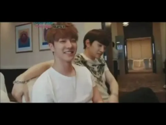 120506 비스트-BEAST- Gikwang with Lee Junho (2pm) - Cut