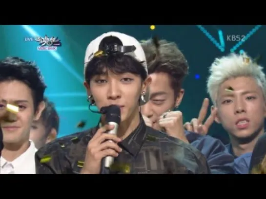 140704 Music Bank BEAST win