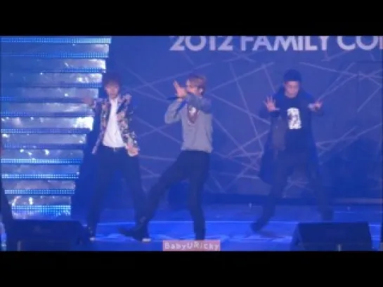 121103 B2ST - Shock @ 2012 Family Concert