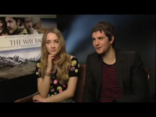 Jim Sturgess And Saoirse Ronan On The Way Back Interview