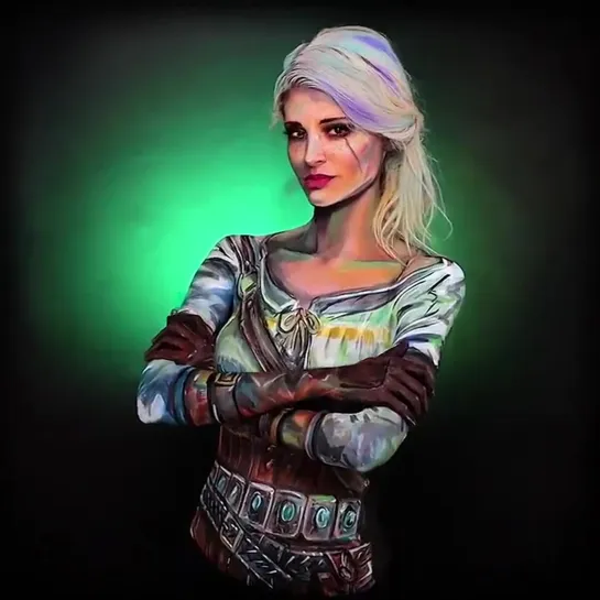 The BodyPainter в Твиттере «hoho I sense trouble@witchernetf-1