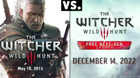 Original vs. Next-Gen Update The Witcher 3 Wild Hunt Side by Side Comparison