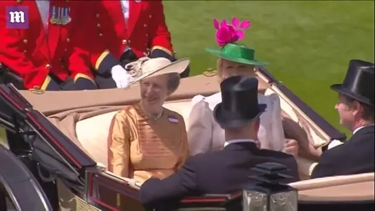 Royals Arrive for Third Day of Royal Ascot