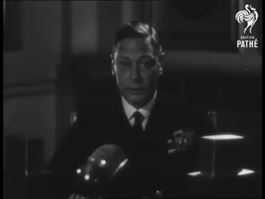 King George VI's Victory Speech: World War II (1945)