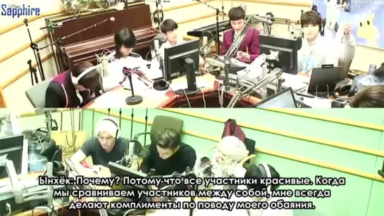 [Sapphire SubTeam] 140910 Сукира с Super Junior (часть 1) (рус.саб)