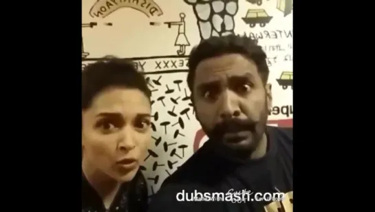 Дипика Падукон  в приложении Dubsmash