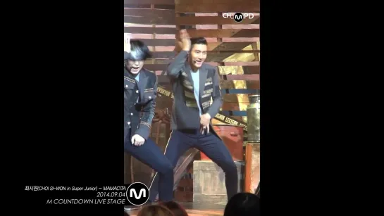 [MPD-직캠] 140904 SUPER JUNIOR 시원 - MAMACITA_Full-HD