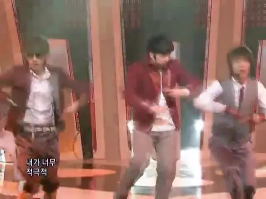 Super Junior - Sorry Sorry (슈퍼주니어 - Sorry Sorry) @ SBS Inkigayo 인기가요 20090405_HIGH