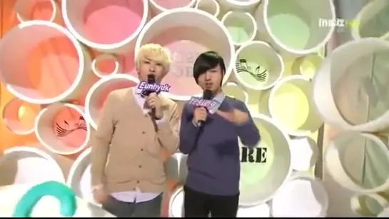 110910 Music Core Eunhyuk _ Yesung MC cut 3-5