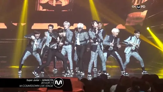 [MPD-직캠] 140911 SUPER JUNIOR- MAMACITA_Full-HD