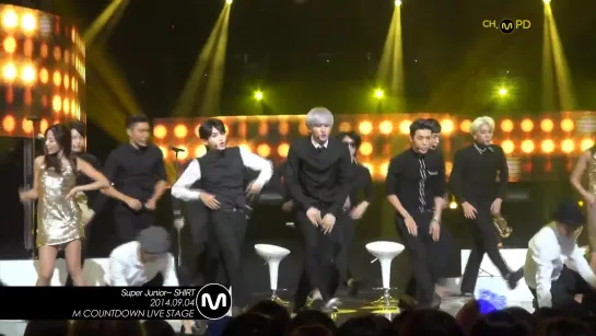 [MPD-직캠] 140904 SUPER JUNIOR - SHIRT_Full-HD