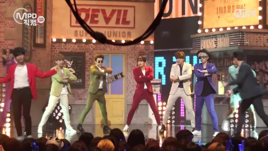 [MPD직캠] 슈퍼주니어 직캠 DEVIL Super Junior Fancam Mnet MCOUNTDOWN 150716_Full-HD