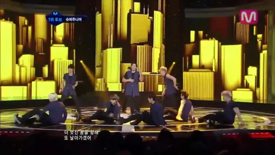 슈퍼주니어_Sexy Free  Single (Sexy Free  Single by Super Junior@Mcountdown 2012.07._HD