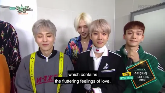 EXO-CBX  Super Junior, Comeback Special Interview!! [Music Bank Ep 924]_HD