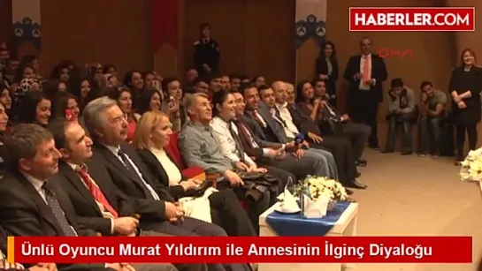 Ünlü Oyuncu Murat Yıldırım ile Annesinin İlginç Diyaloğu.mp4