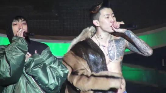 160130 Jay Park - MOMMAE (with. UglyDuck & SimonD) at AOMG concert