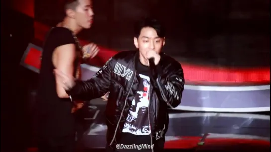 160130 Gray - Dangerous (with Jay Park)  at AOMG concert