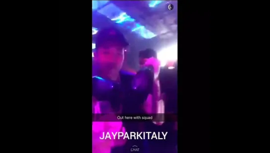 [12.03.16] Video Snapchat: Jay Park & AOM (3)