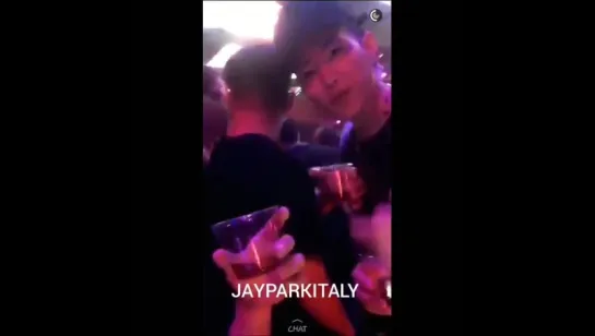 [12.03.16] Video Snapchat: Jay Park & AOM (1)