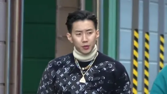 [07.02.2021] #JayPark на сьемках #HighSchoolRapper4