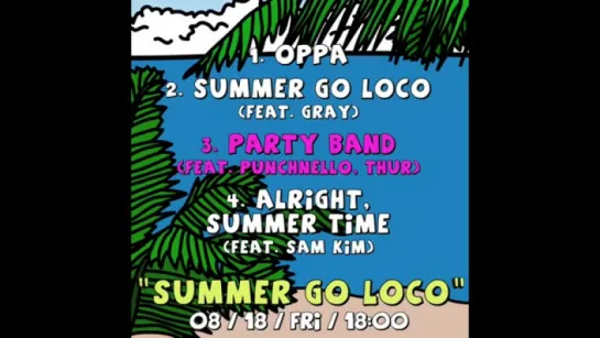 TRACK LIST Loco - EP [Summer Go Loco]