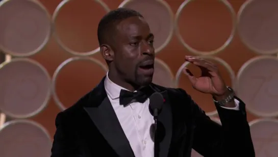 Sterling K. Brown Wins Best Actor in a TV Series, Drama at the 2018 Golden Globes