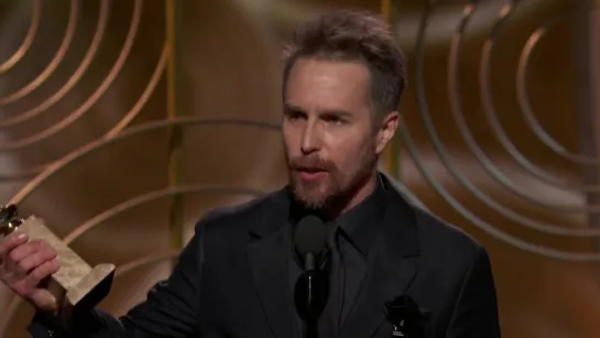 Sam Rockwell Wins Best Supporting Actor at the 2018 Golden Globes