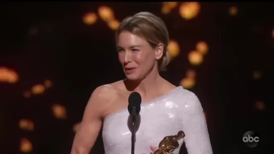 Best Actress  Renée Zellweger  Judy as Judy Garland  92nd Academy Awards