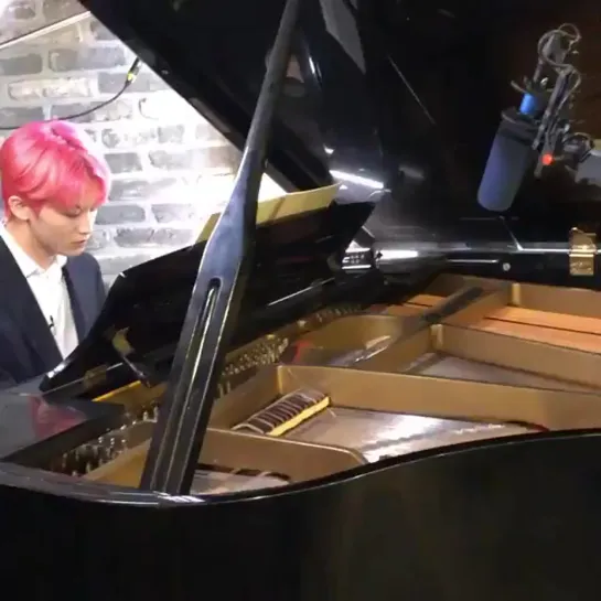 Mark and piano