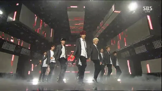 UP10TION - So, Dangerous @ Inkigayo 151004