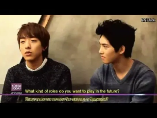 [Korea Today] Korean Rock Band CNBlue! (rus.sub)