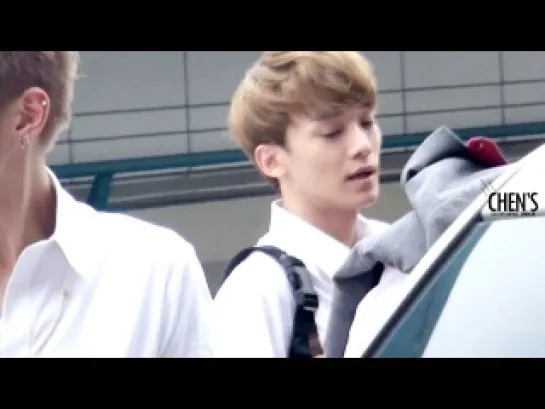 [FANCAM] 130804 EXO (Chen focus) @ Gimpo Airport