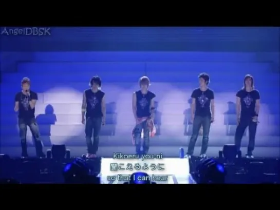 DBSK /Tohoshinki - Kiss Shita Mama Sayonara (Longway people) Live