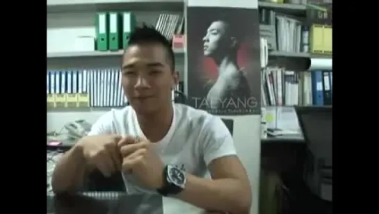 [INTERVIEW] Taeyang Interview (YG Entertainment)