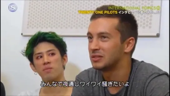 ｲﾝﾀﾋﾞｭｰ twenty one pilots ＆TAKA [09.07.2015]