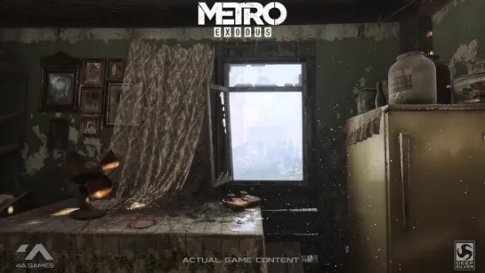 GDC 2018 Tech Demo - NVIDIA RTX Real-Time Ray Tracing in Metro Exodus