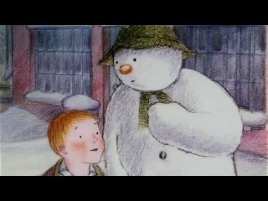 Мультфильм "Снеговик / The Snowman", Великобритания, 1982. Семейный/Детский/Новогодний.