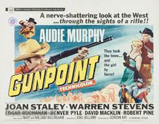 Gunpoint (1966) Audie Murphy, Joan Staley, Warren Stevens, Edgar Buchanan