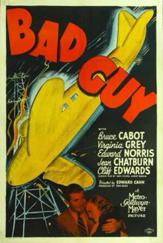 Bad Guy (1937) -720p- Bruce Cabot, Virginia Grey, Edward Norris, Jean Chatburn