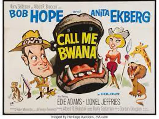 Call Me Bwana (1963) -1080p- Bob Hope, Anita Ekberg, Edie Adams, Lionel Jeffries