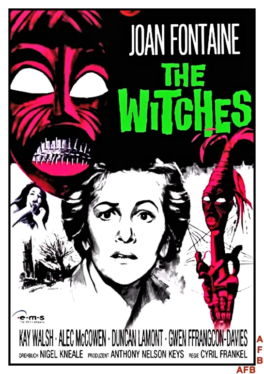 The Witches (1966) (The Devil's Own) -720p- Joan Fontaine, Kay Walsh, Alec McCowen